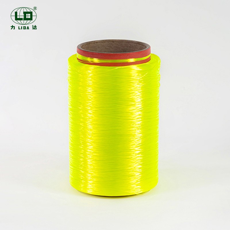 Semi Dull Nylon 6 Benang Filamen Dicelup Dope